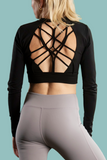 Hand Made Crisscross Back Fitness Top