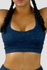 Wild Blue Serenity Performance Sports Bra