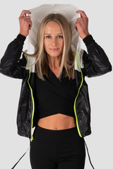 Too Persuasive Hooded Fitness Jacket