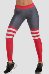 Compression Sock Stripes Leggings