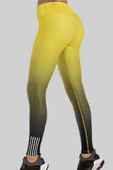 Hipster Waist Ombre Leggings