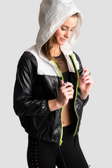 Too Persuasive Hooded Fitness Jacket - Fitness Clothing | DivatiseSW