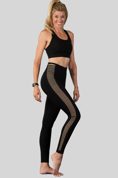 Devine Hollow Out Yoga Leggings