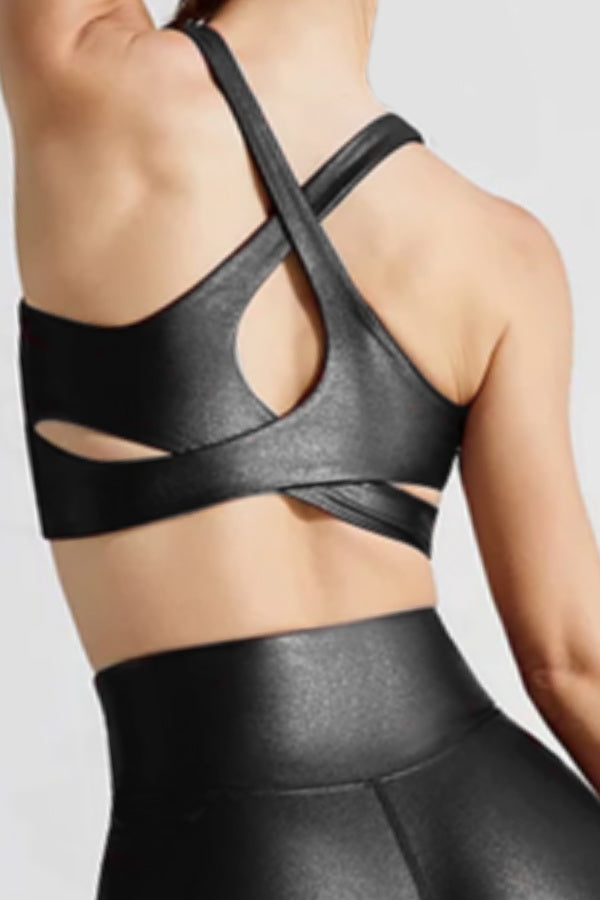 Radiant Movement Crisscross Sports Bra - Fitness Clothing