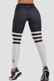 Compression  Sock Stripes Leggings