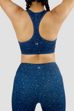 Wild Blue Serenity Performance Sports Bra