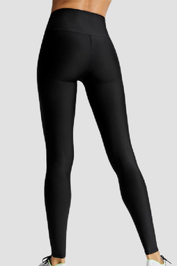Luxurious Black Nature's Grace Fitness Leggings